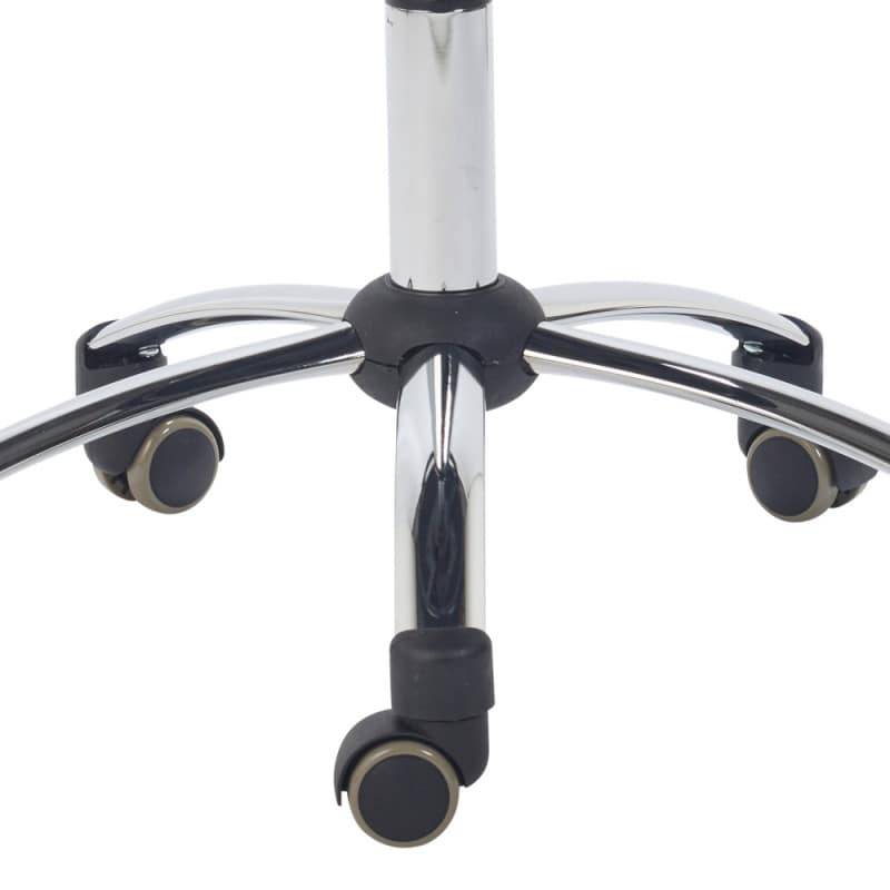 Black Swivel Stool with Release Ring - UKMEDI