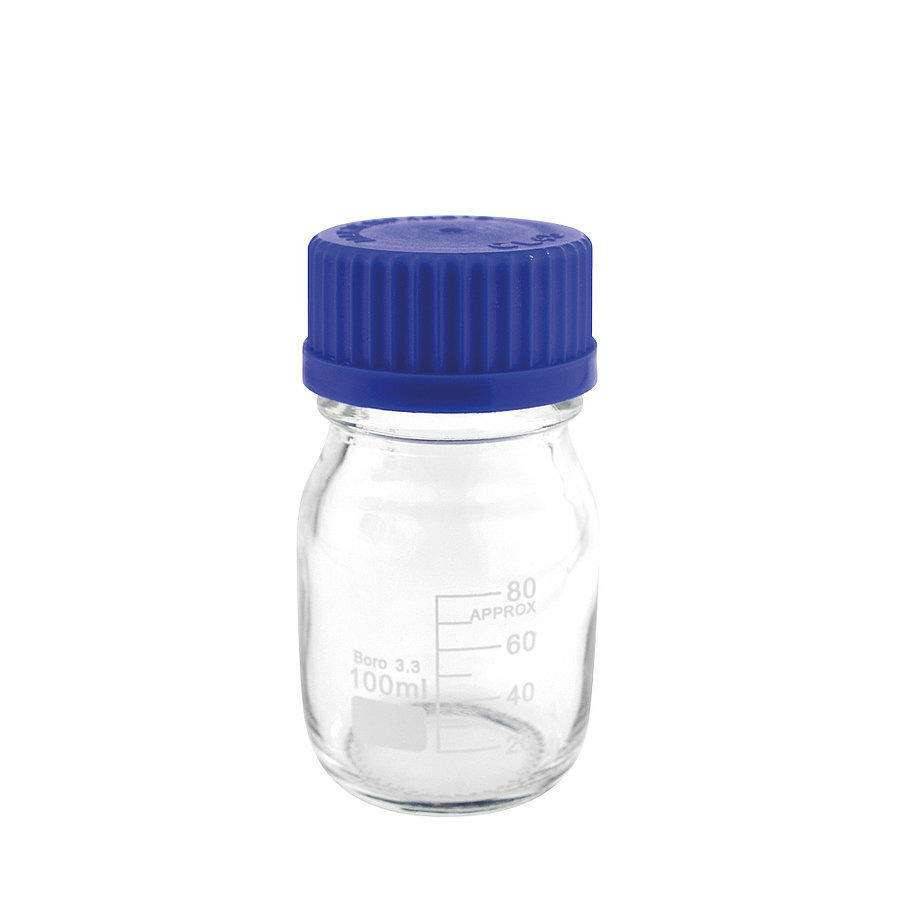 100 ml borosilikaattilasireagenssipullo
