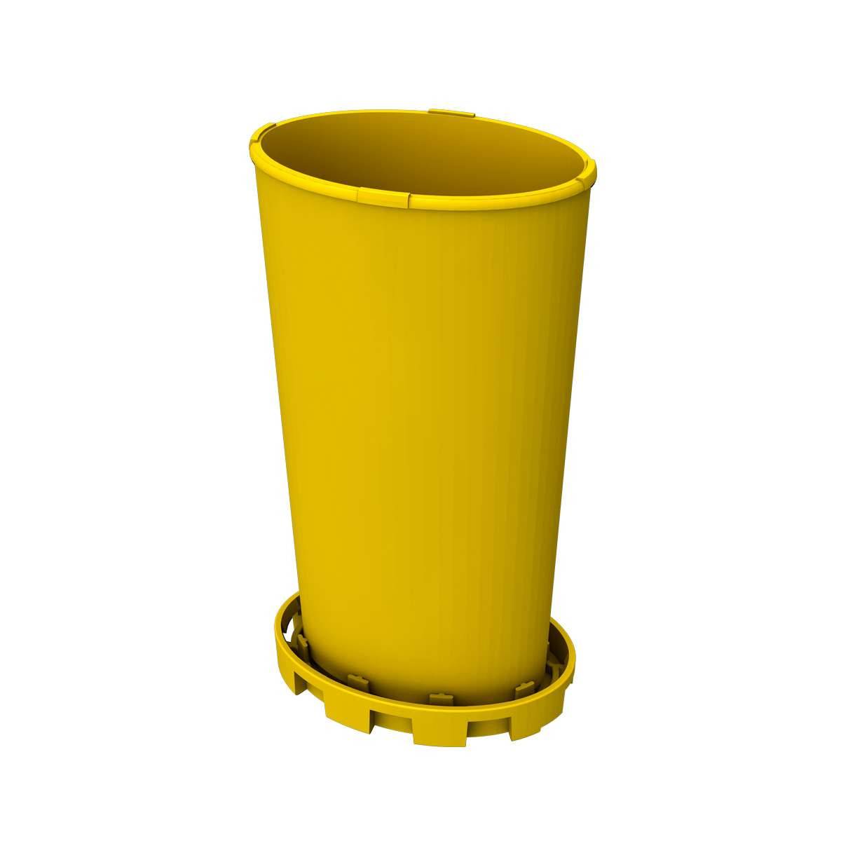 Keltainen Compact Sharps Bin