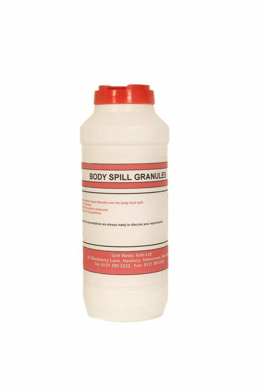 Body Fluid Spill Absorbent Granules 500g - UKMEDI