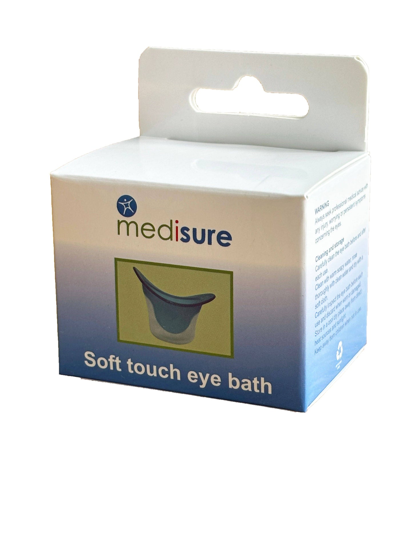 Eye Bath Cup Soft Edge Medisure - UKMEDI